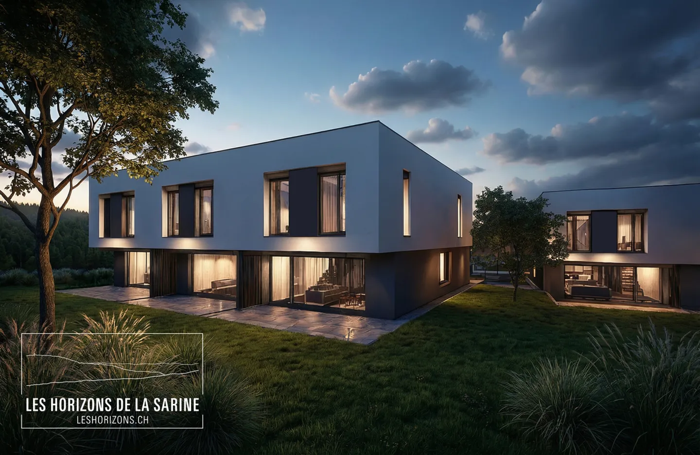 9 ville contemporanee a Treyvaux - nuove costruzioni - Foto 2 di 8