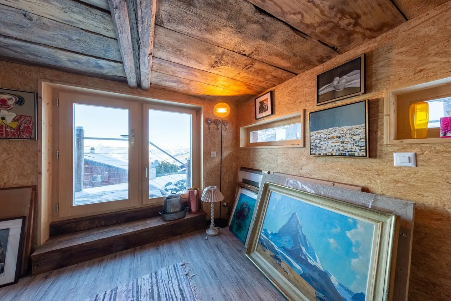 Terreno con mazot e permesso di costruire per chalet - Foto 5 di 12