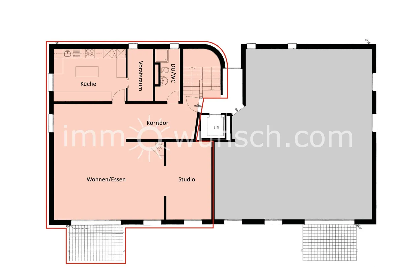 Bassersdorf: Maisonette spaziosa - Appartamento attico di 6 ½ locali con accesso diretto all'ascensore - Foto 5 di 11