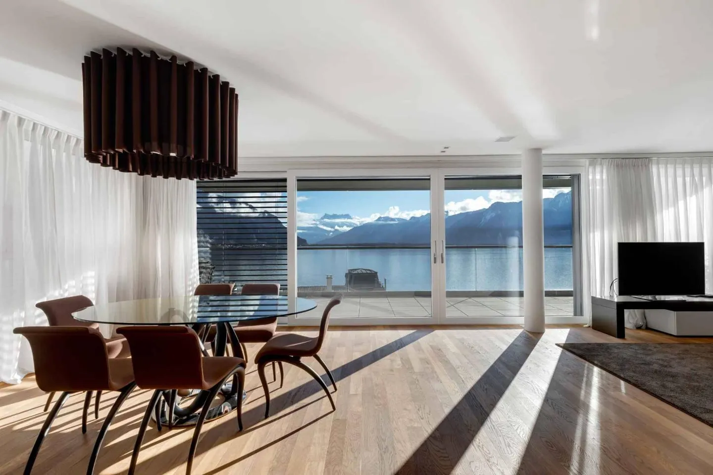 Mit Blick auf den Genfersee, Luxuswohnung mit Panoramablick - Foto 1 von 6