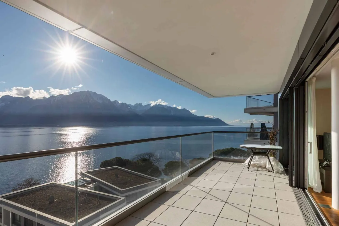 Mit Blick auf den Genfersee, Luxuswohnung mit Panoramablick - Foto 6 von 6