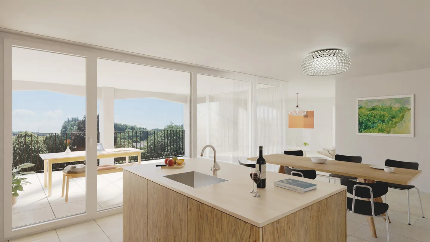 New promotion in the heart of Corminboeuf - 4.5 rooms - Photo 2 of 15