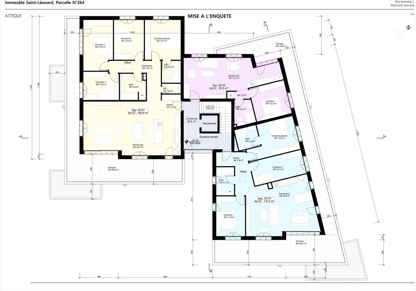 Attico 2.5 stanze - Foto 9 di 9