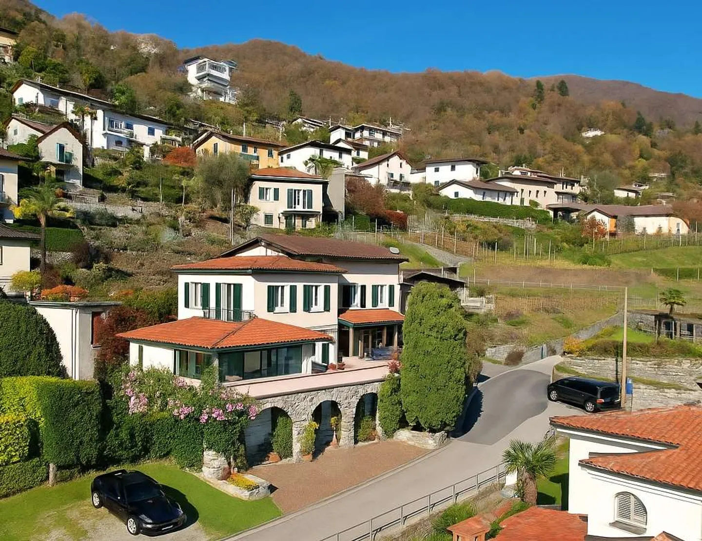 Brissago - Mediterranean Villa with Lake View - Photo 1 of 13
