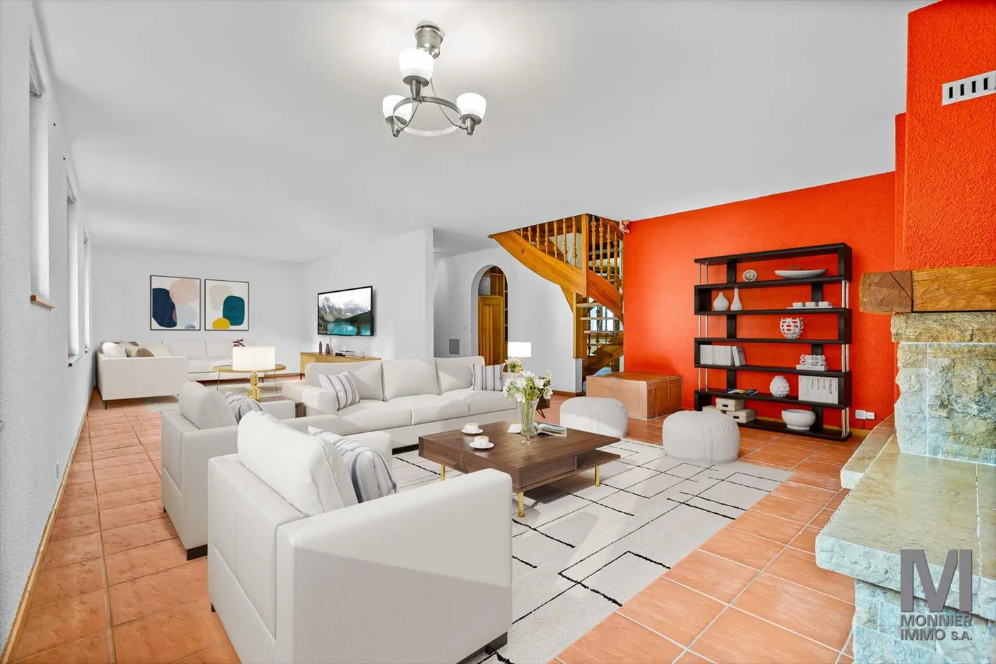 Prächtige Dachgeschosswohnung in Saint-Prex - Foto 2 von 4