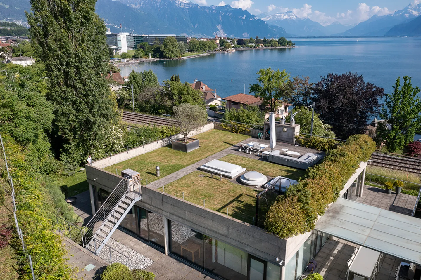 Villa à Corseaux - Photo 2 sur 11