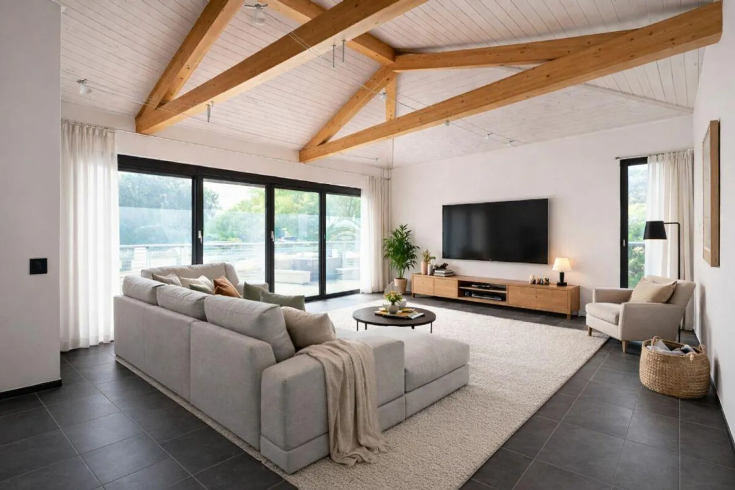 Maison individuelle de haute qualité avec sauna, piscine intérieure et ascenseur - Photo 1 sur 15