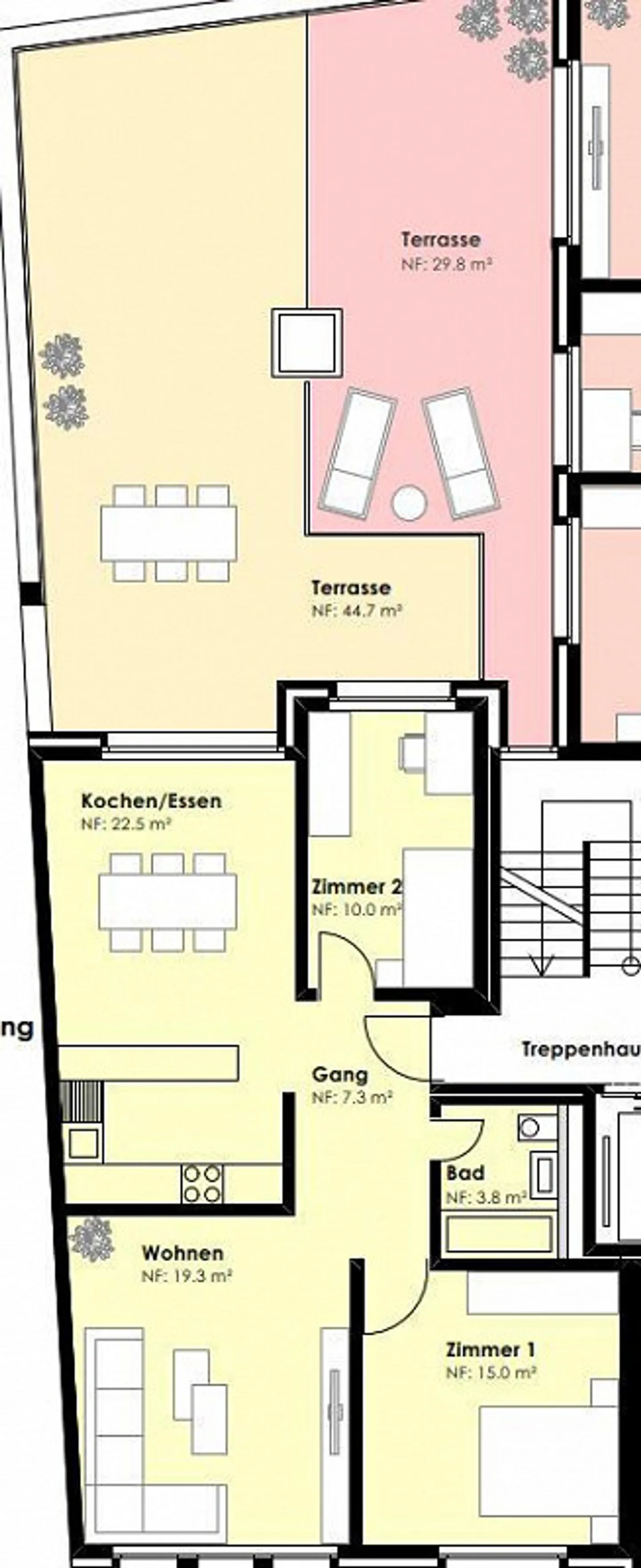 Appartement attrayant de 3,5 pièces à Rorschach - Photo 11 sur 13