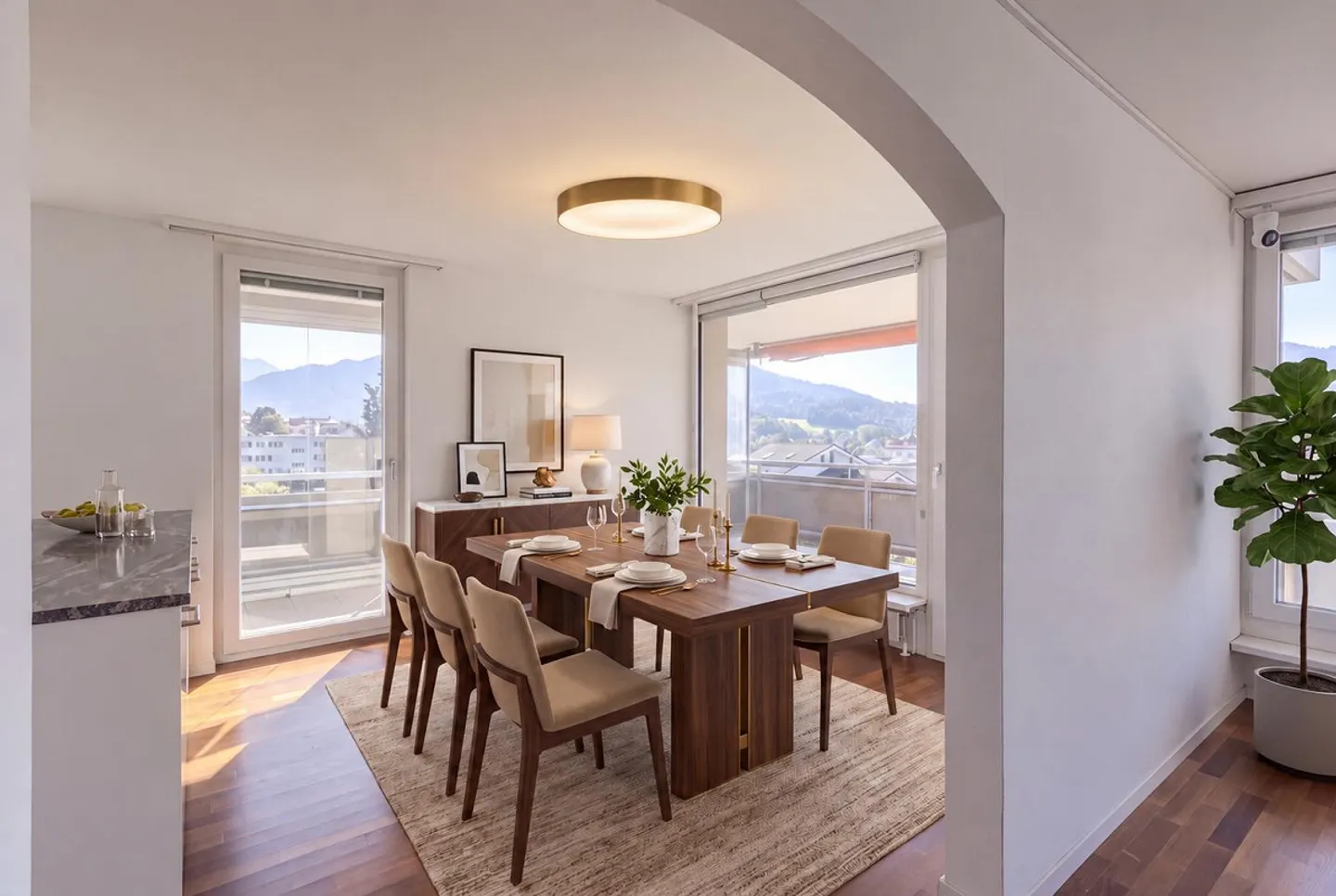 GREAT VIEW APARTMENT ON THE SOUTH SLOPE OF KÖNIZ - Photo 1 of 8