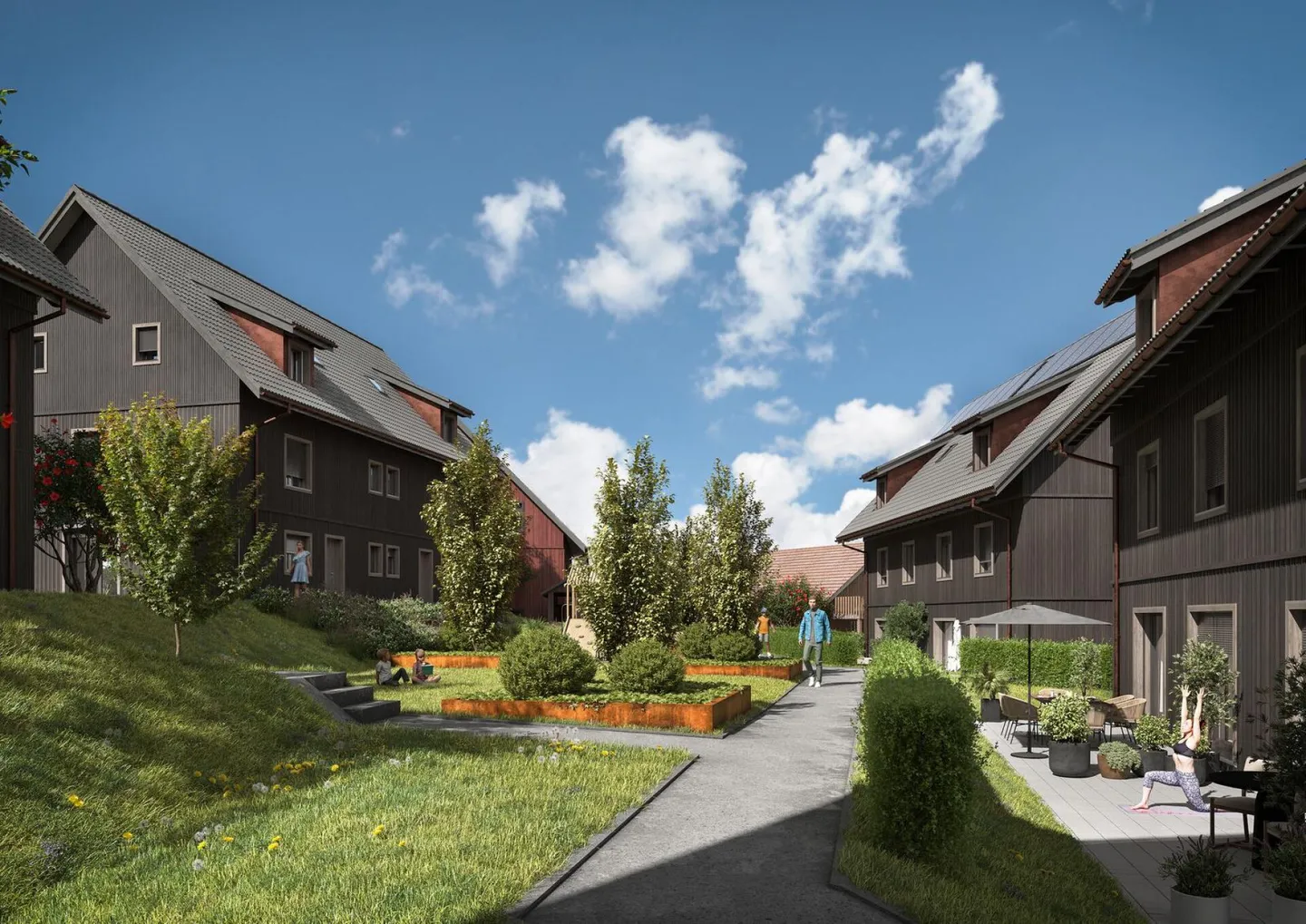 Charmantes Doppelhaus in Buch am Irchel - Foto 4 von 11