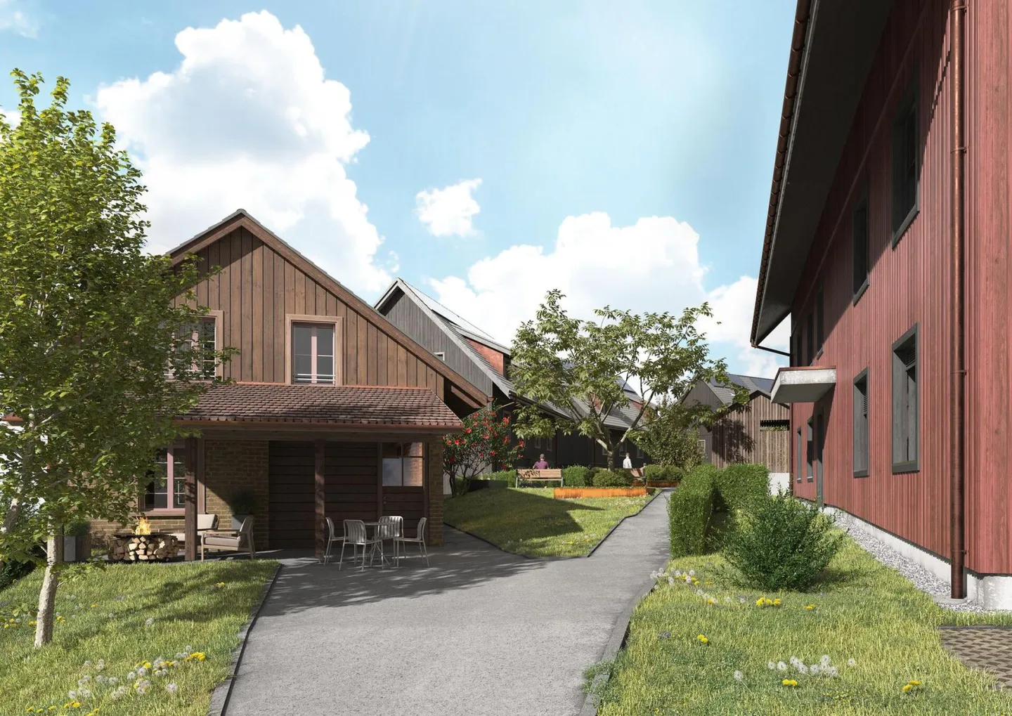 Charmantes Doppelhaus in Buch am Irchel - Foto 6 von 11