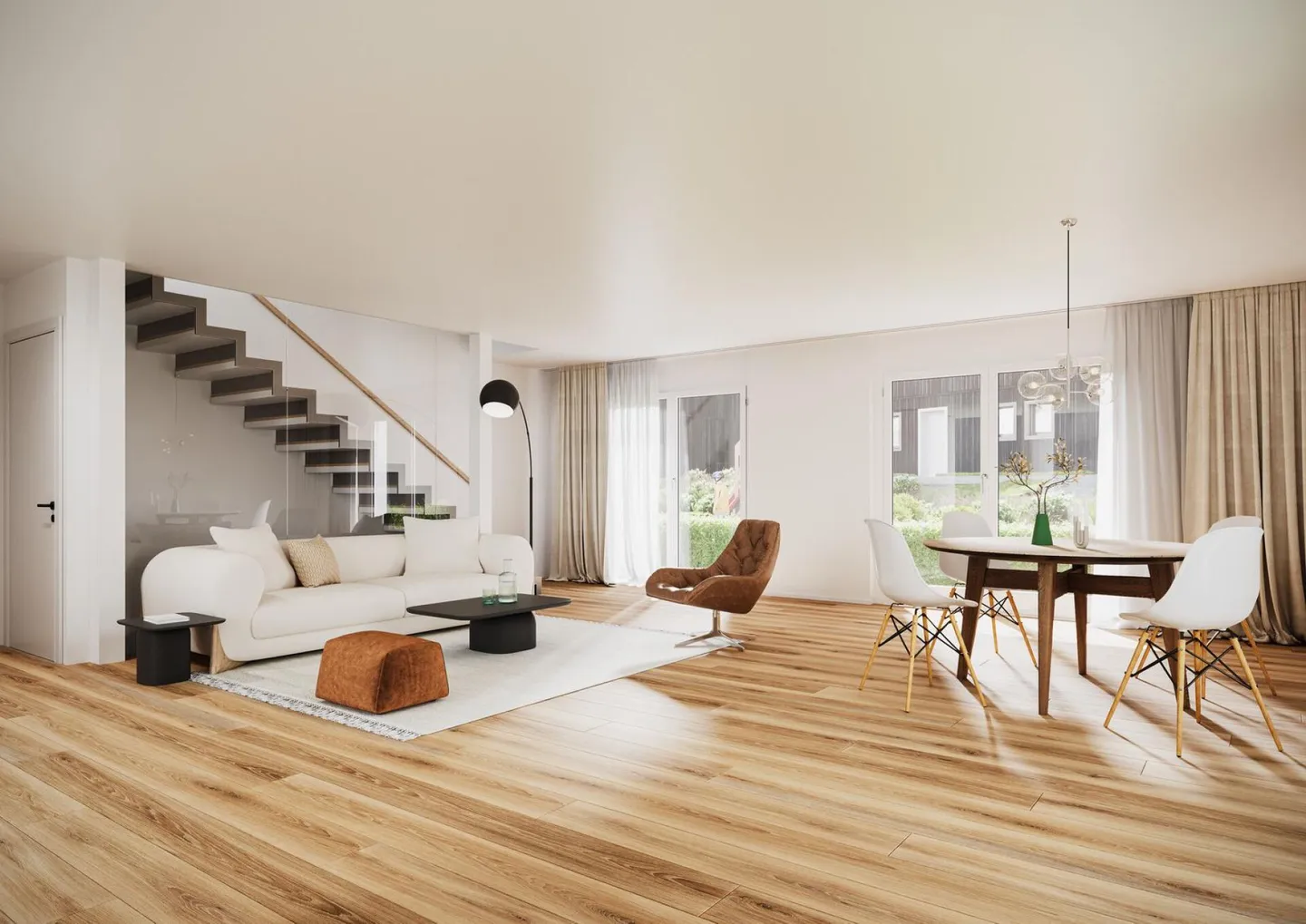 Charmantes Doppelhaus in Buch am Irchel - Foto 10 von 11