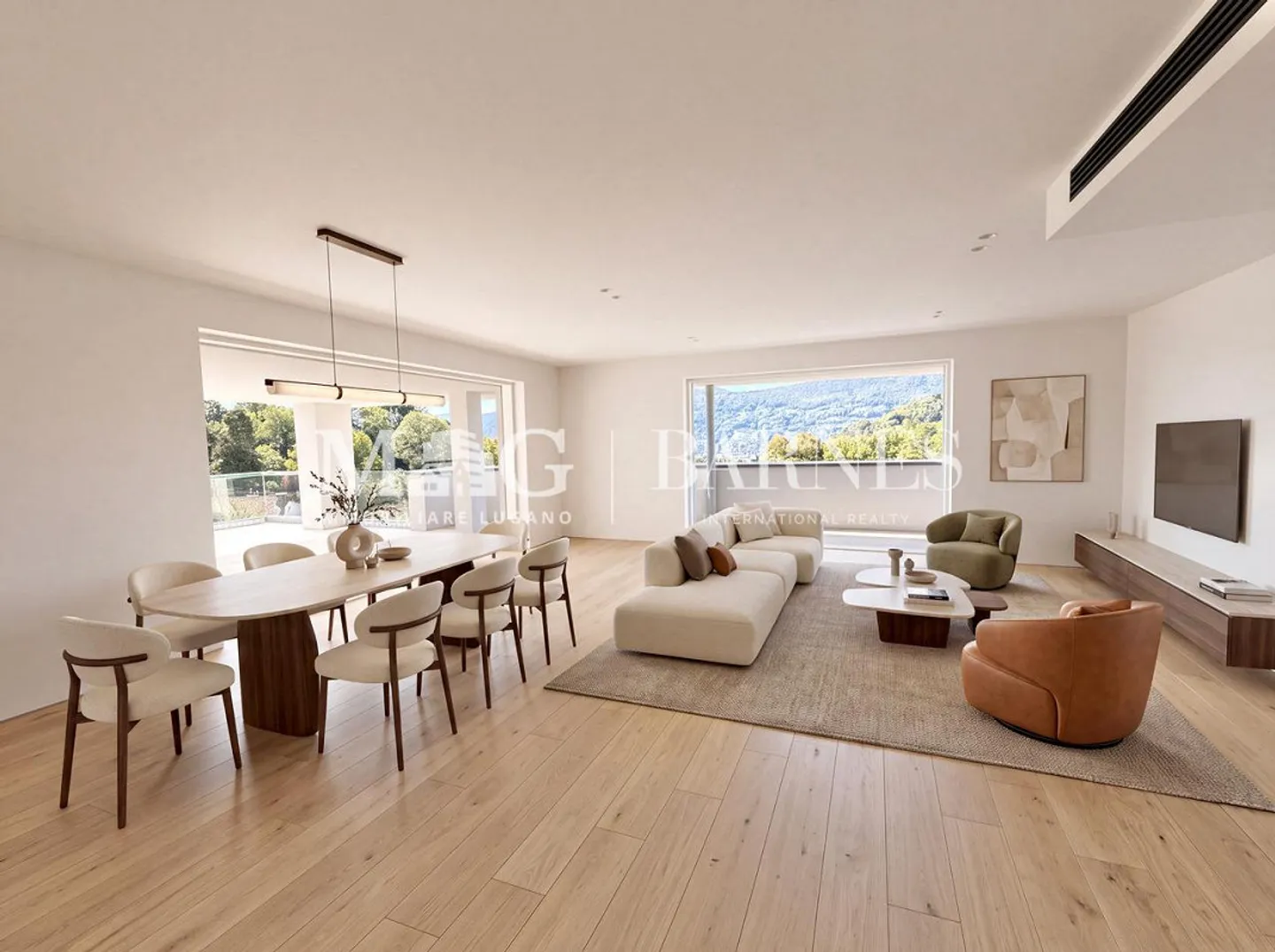Collina d’Oro : nouveau penthouse avec 190 m² de terrasses - Photo 2 sur 7