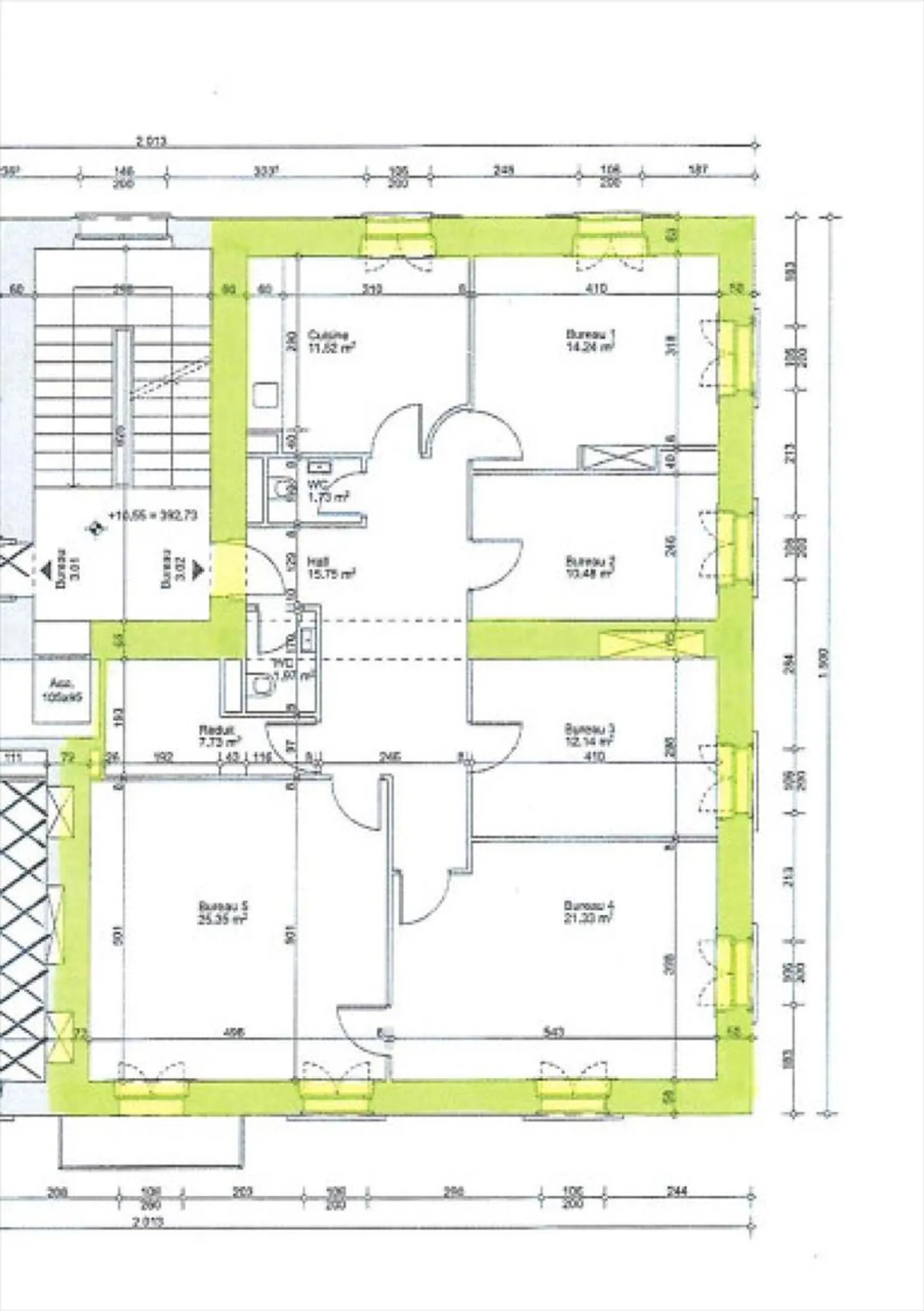 Bureau de 14 m² dans un grand espace commun - 14 m² - en face de la gare Cornavin - Photo 4 sur 4