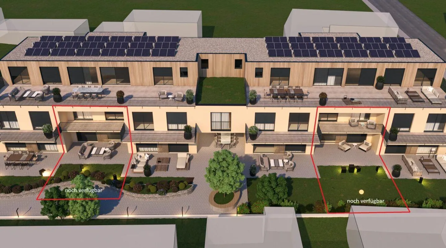 Appartement de jardin 4,5 pièces en style maisonette avec terrasse, balcon & ... - Photo 12 sur 17