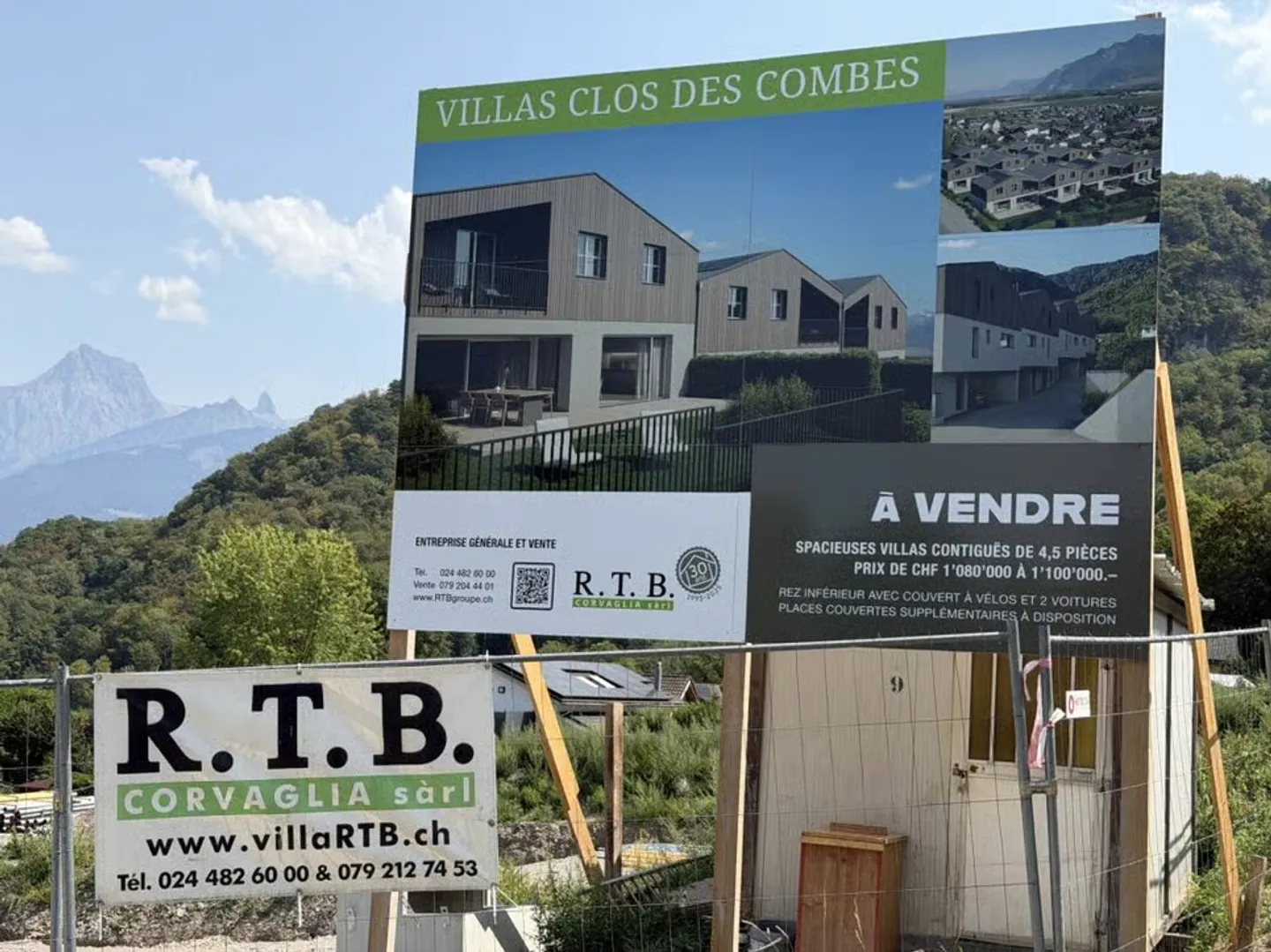 PPE Clos des Combes in Muraz (Monthey) Villa 8 - Foto 4 von 13