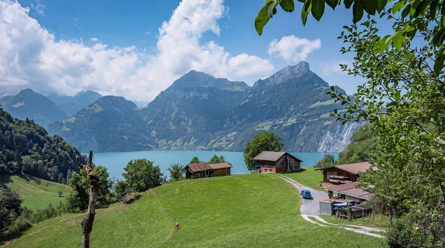 HIGH ABOVE THE FOUR FOREST LAKE – 1,393 M² SURROUNDINGS - Photo 5 of 5