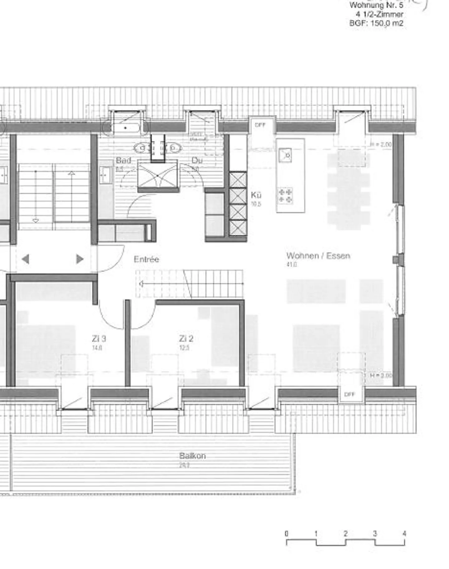 Appartement en duplex attrayant de 4,5 pièces dans un emplacement calme à Kollbrunn - Photo 7 sur 8