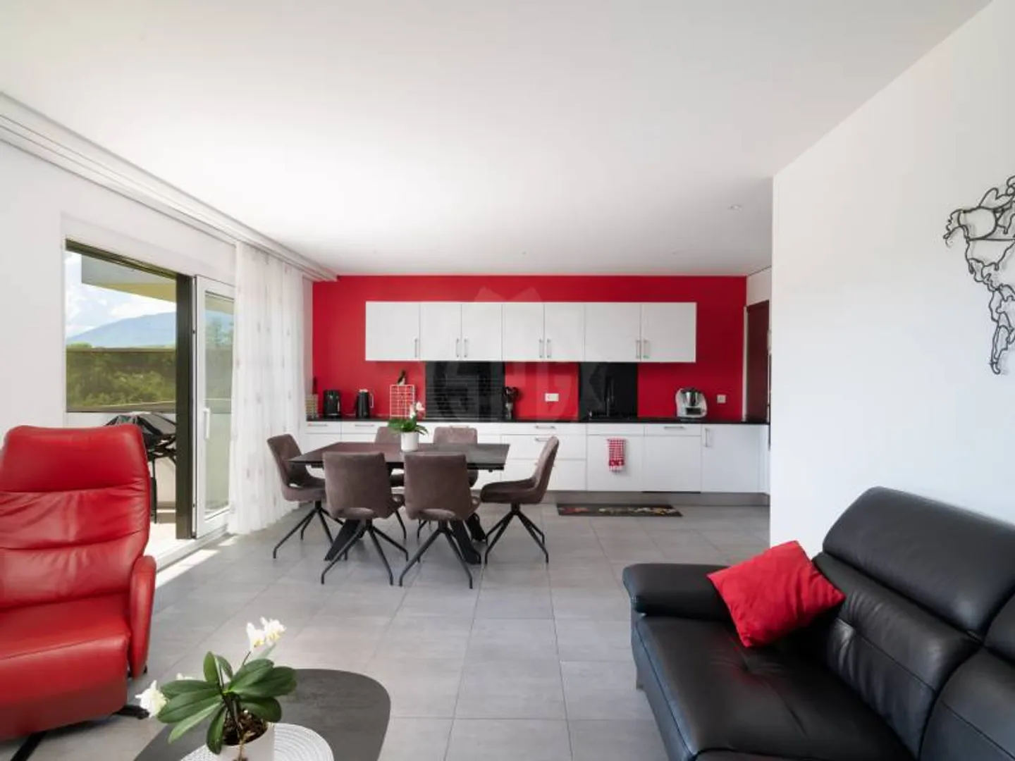 Helle Wohnung - La Plaine - Foto 7 von 12