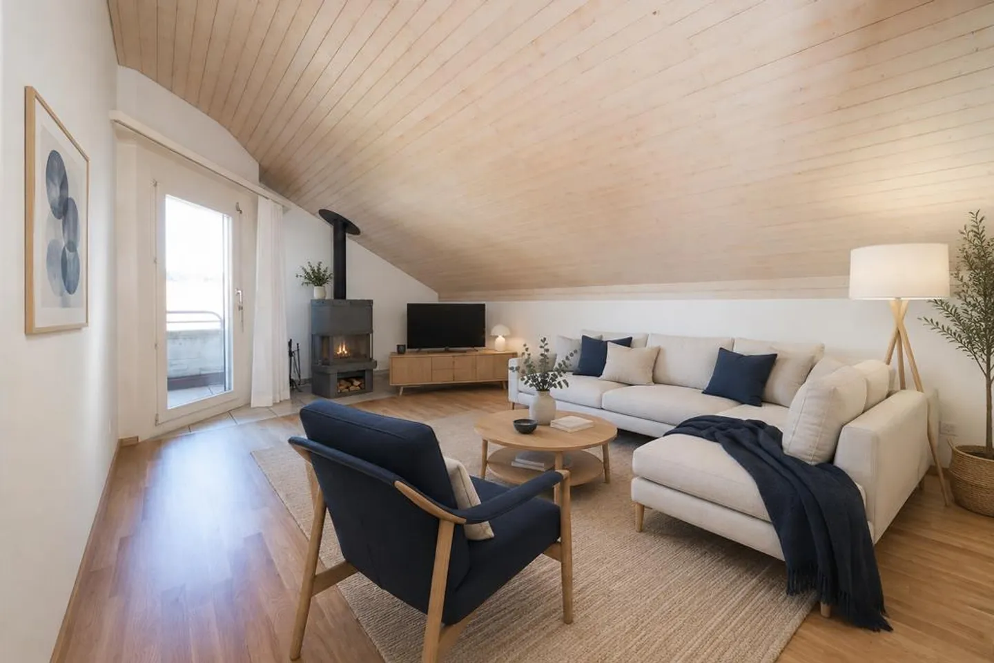 Attractive 2.5 Room Attic Apartment in Bottmingen - Photo 1 of 10