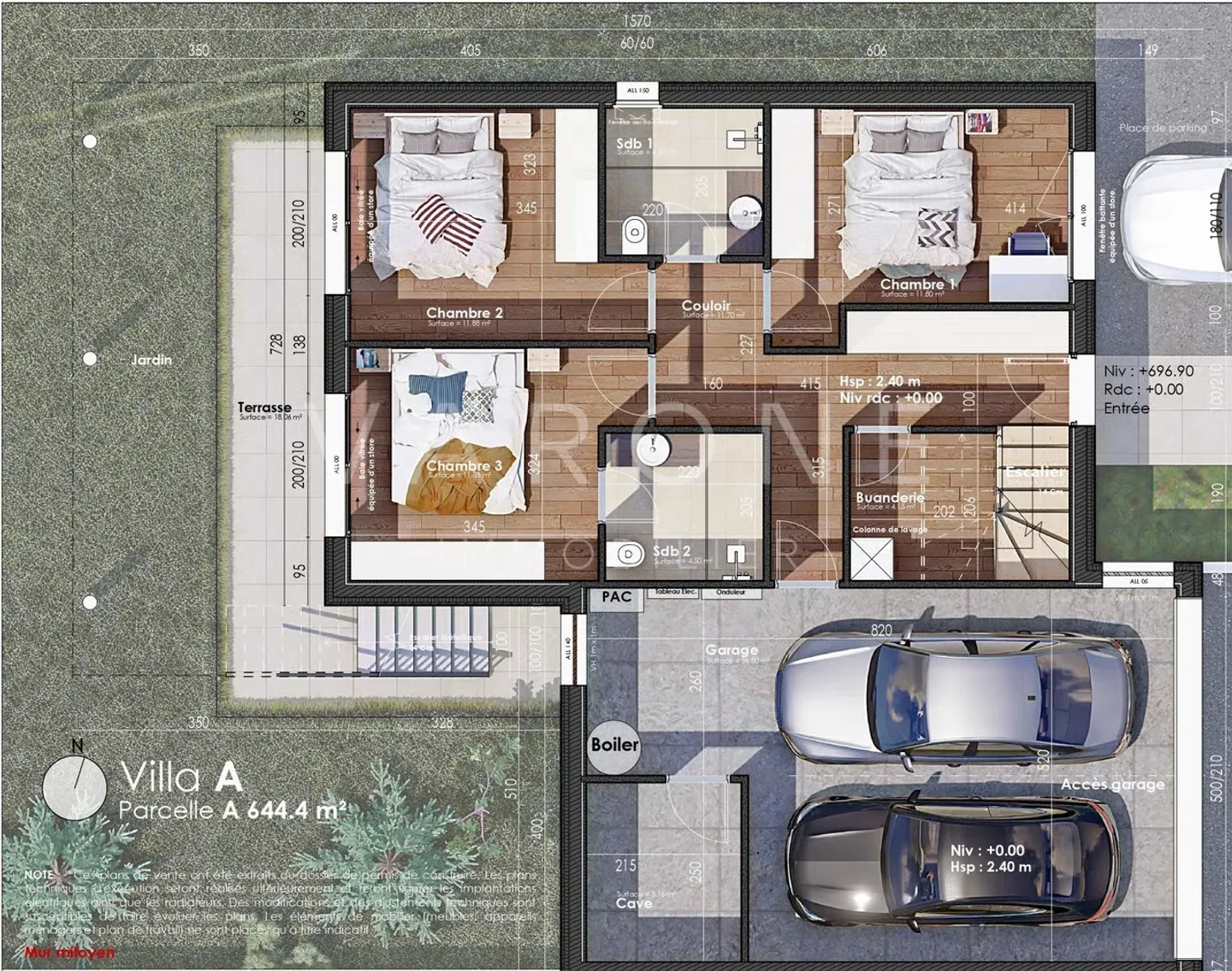 The Prairies of Diolly - Two exceptional villas of 5.5 rooms - Photo 8 of 12