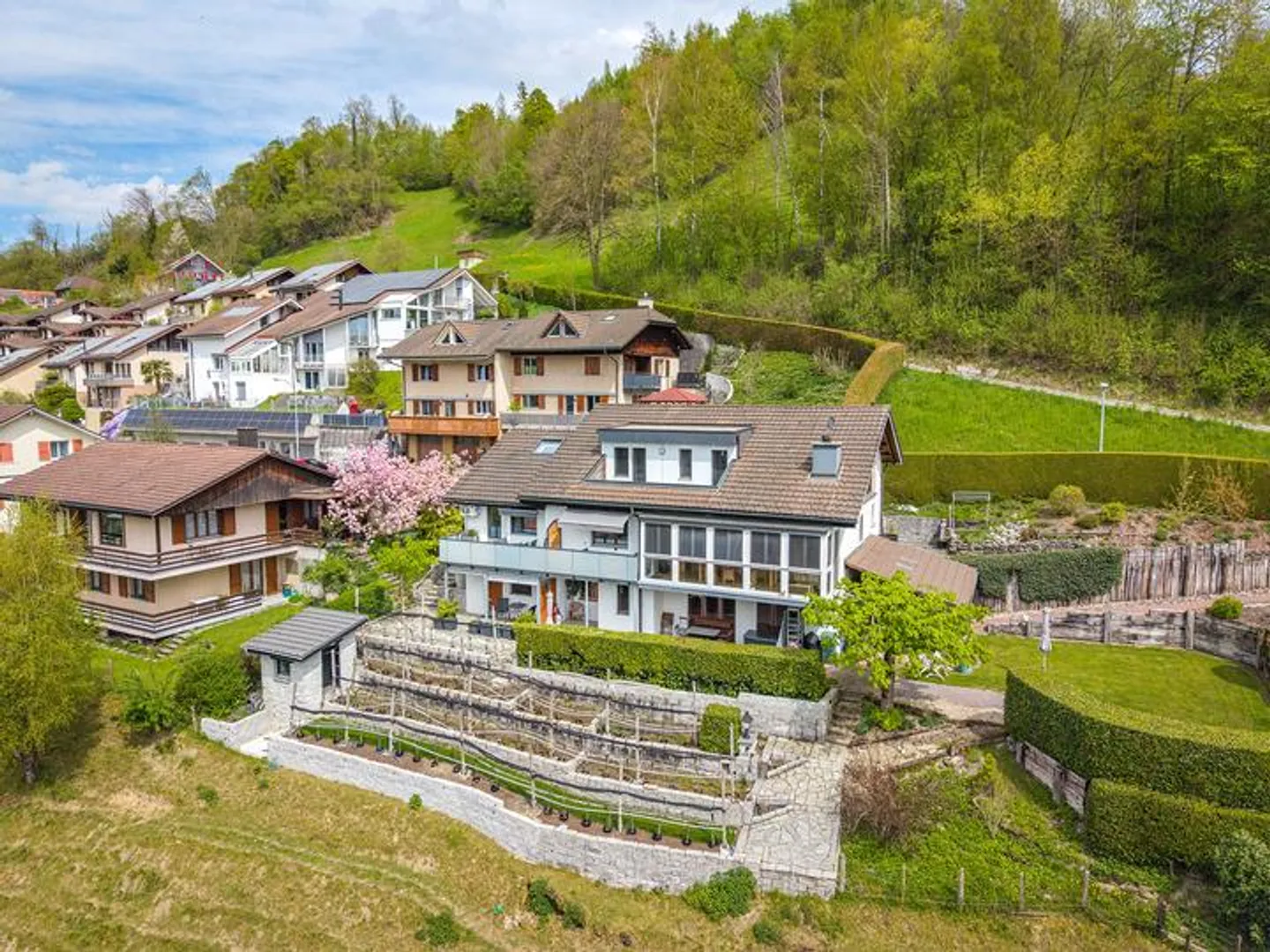 OPPORTUNITY IN A PRIVILEGED HILLSIDE LOCATION: 1,852 m² OF BUILDING LAND IN WOLHUSEN - Photo 5 of 8