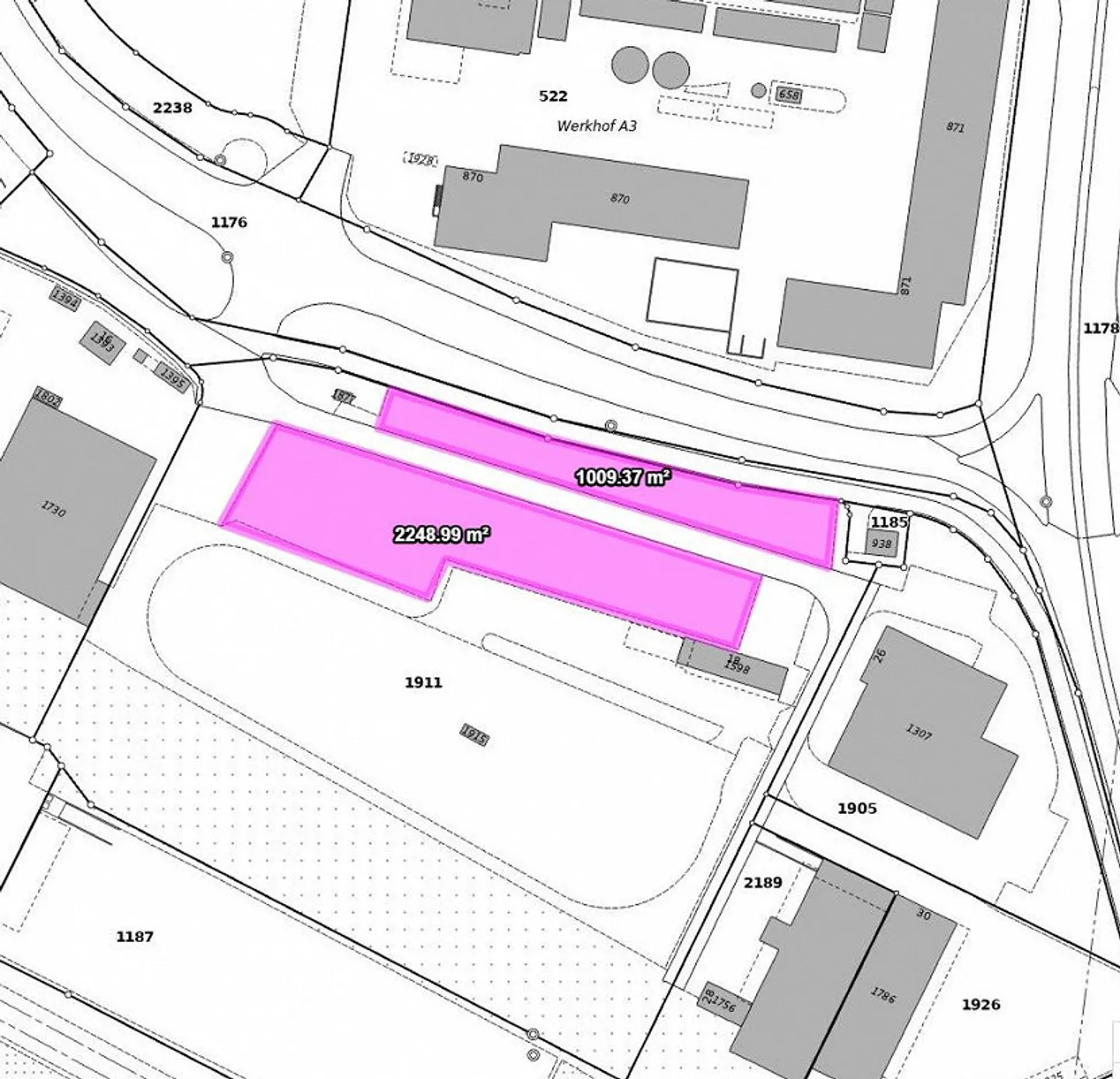 Parking space with direct motorway access - Photo 1 of 2