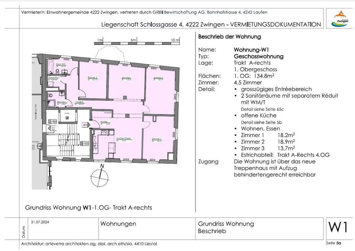 Nuovo appartamento vicino al castello di Zwingen - Foto 10 di 10