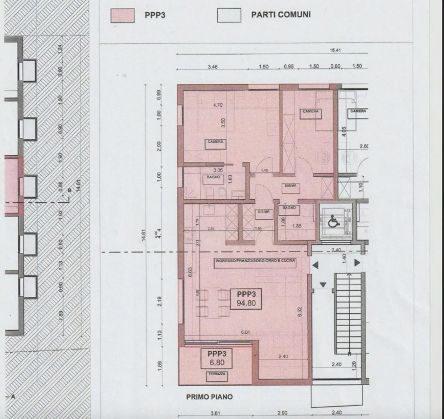 NEW 3.5 ROOMS IN MODERN RESIDENCE IN LIGORNETTO - Photo 4 of 4