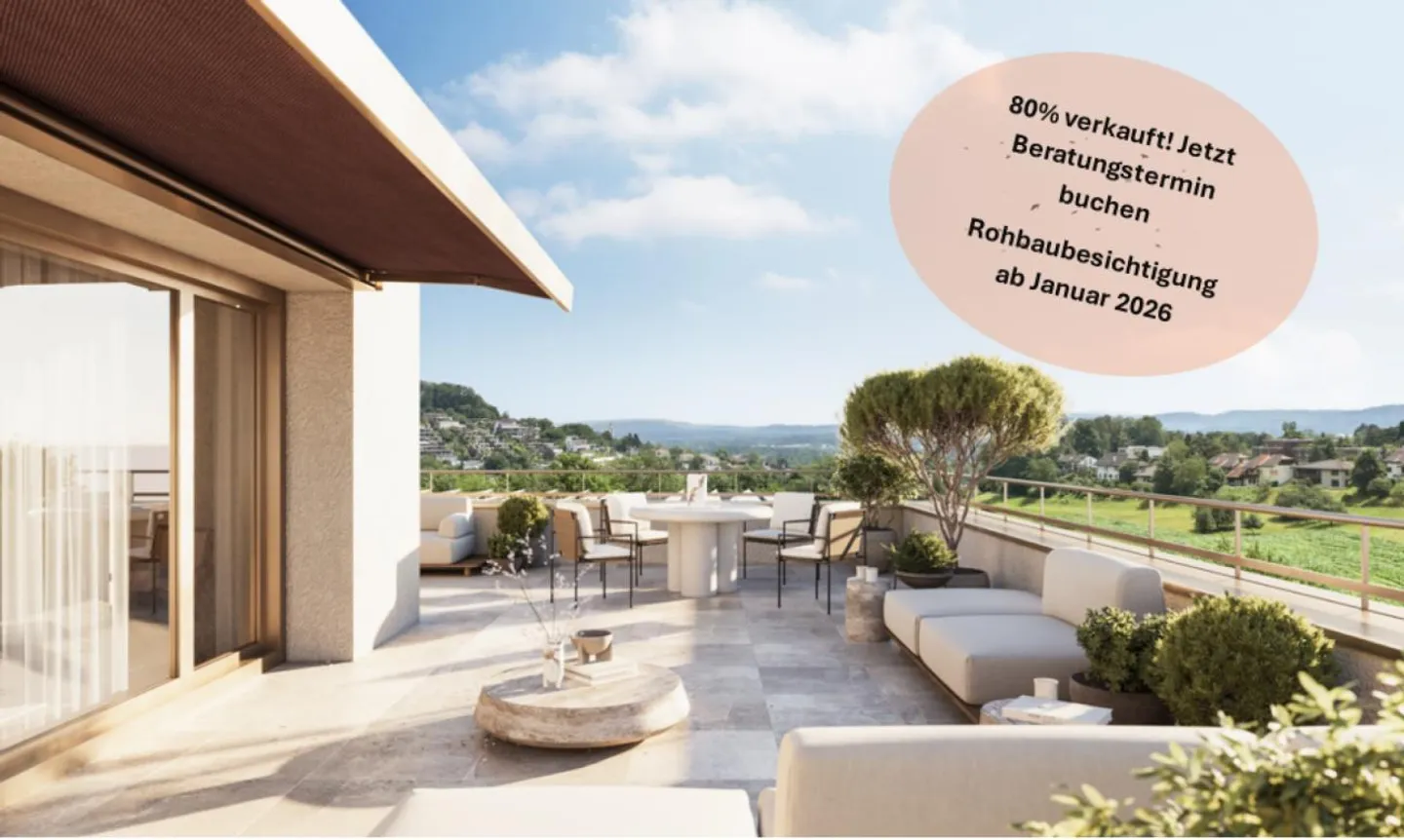 HORIZONT Küttigen - Penthouse apartment with spectacular views - Photo 1 of 7