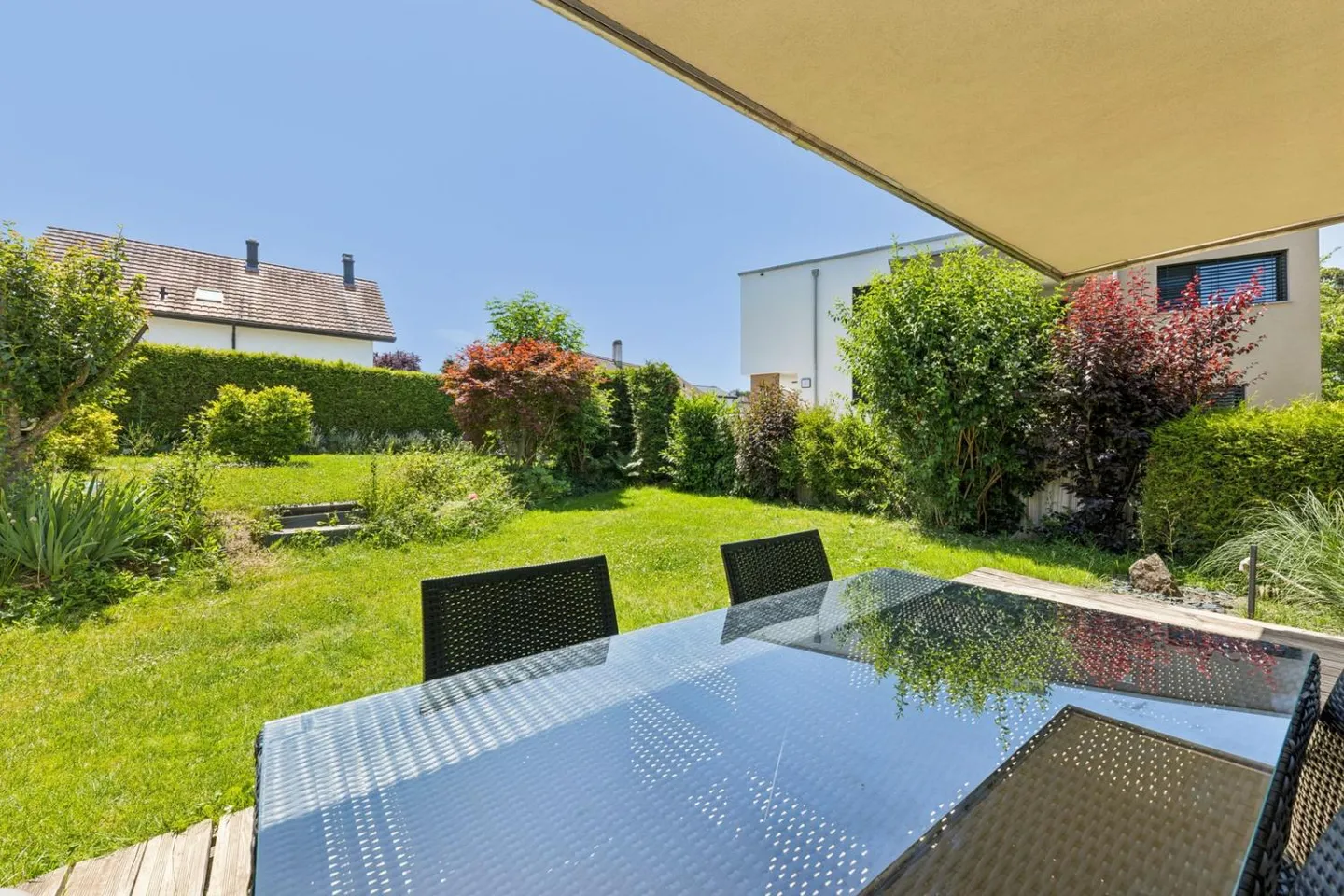 Magnifico appartamento di 4,5 locali con terrazza e giardino in vendita a Rossens - Foto 8 di 11