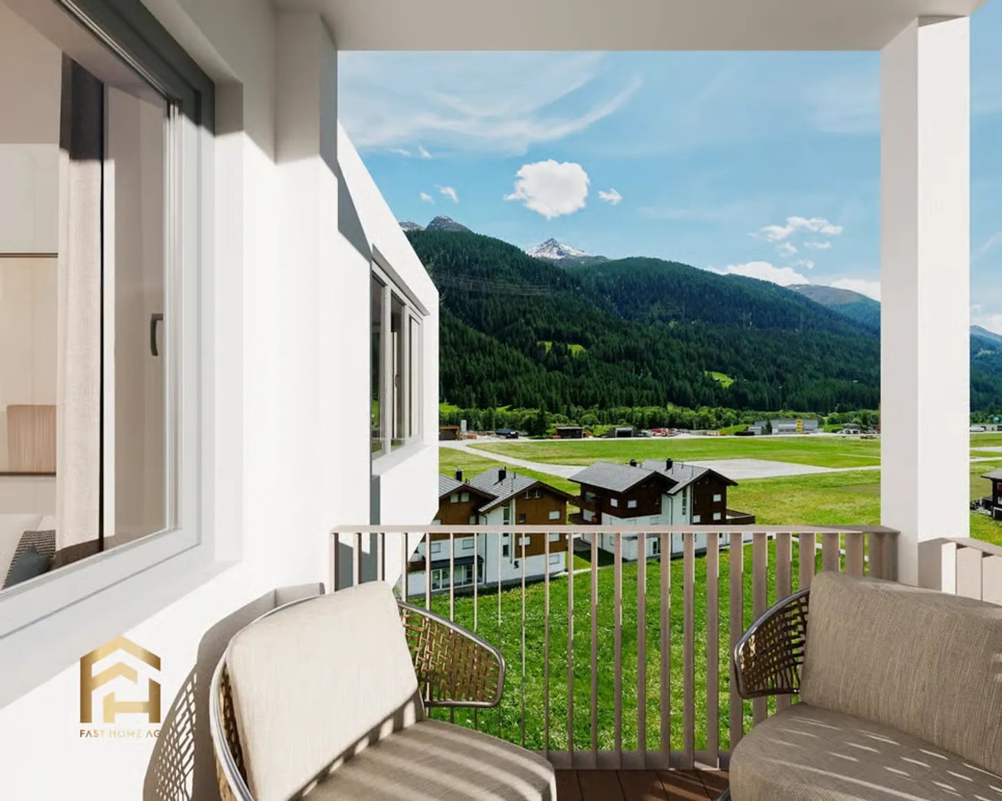 2.5-room apartment with north orientation in sunny Ulrichen - Photo 6 of 13