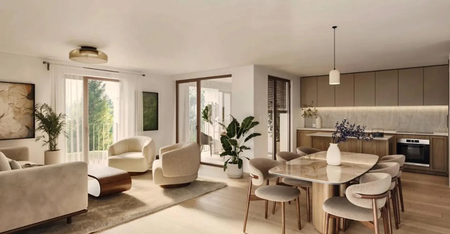 Zeitgemäße Wohnung in Prilly - Foto 4 von 8