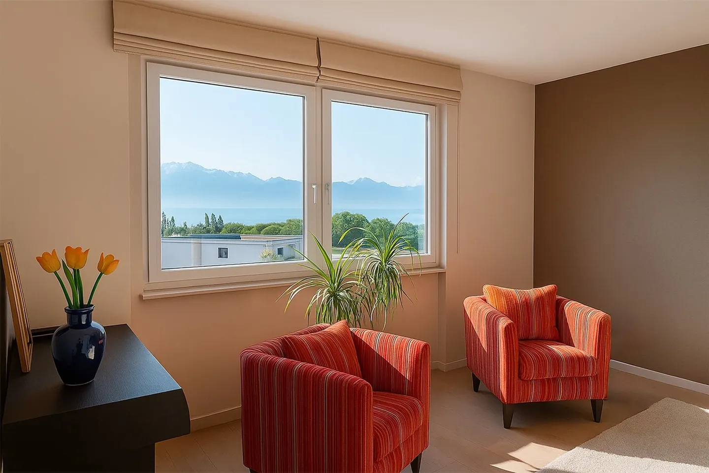 1007 Lausanne - Hochwertige Wohnung mit Panoramablick auf den Genfersee - Foto 5 von 8