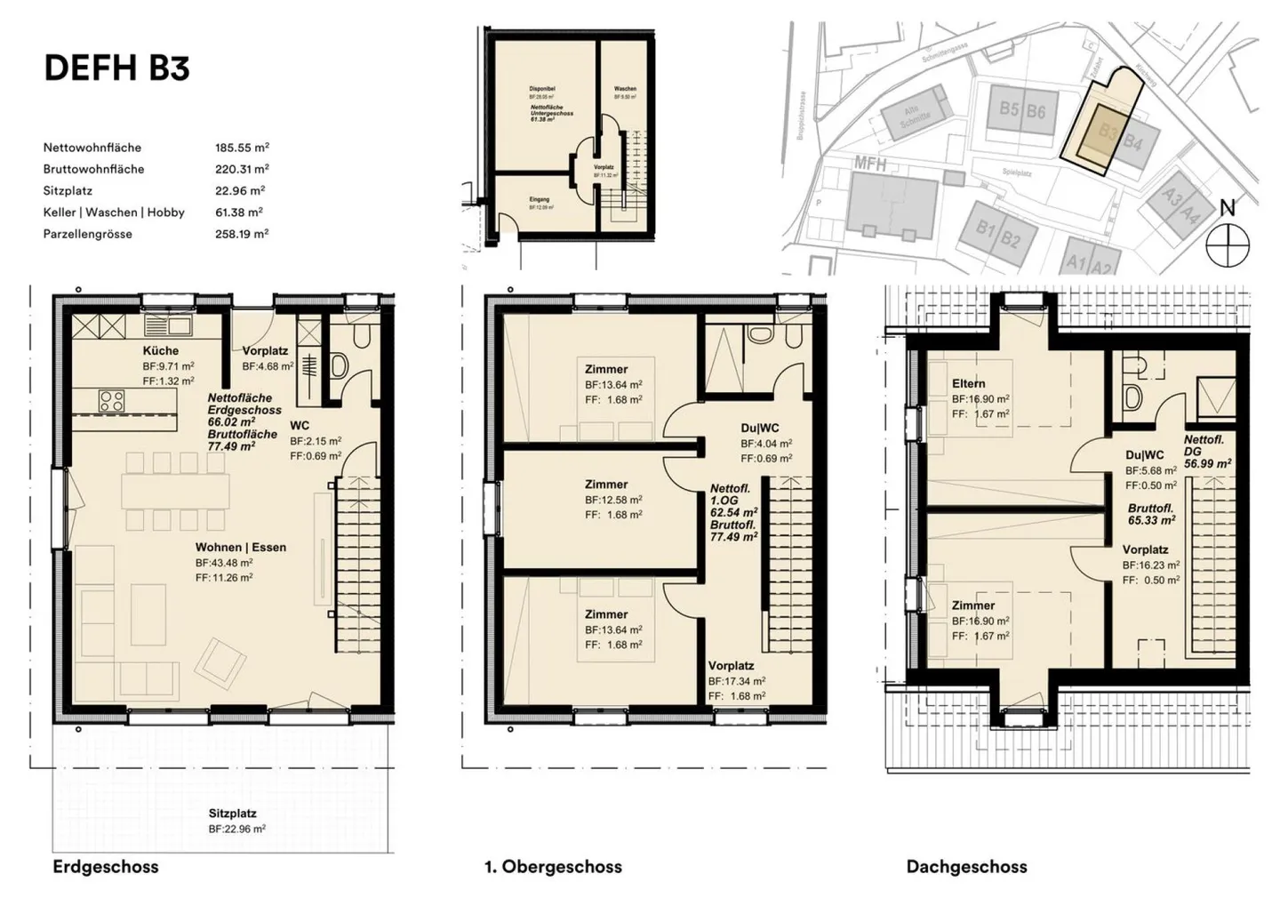 Zur alten Schmitte / Maison B3 - Photo 2 sur 11