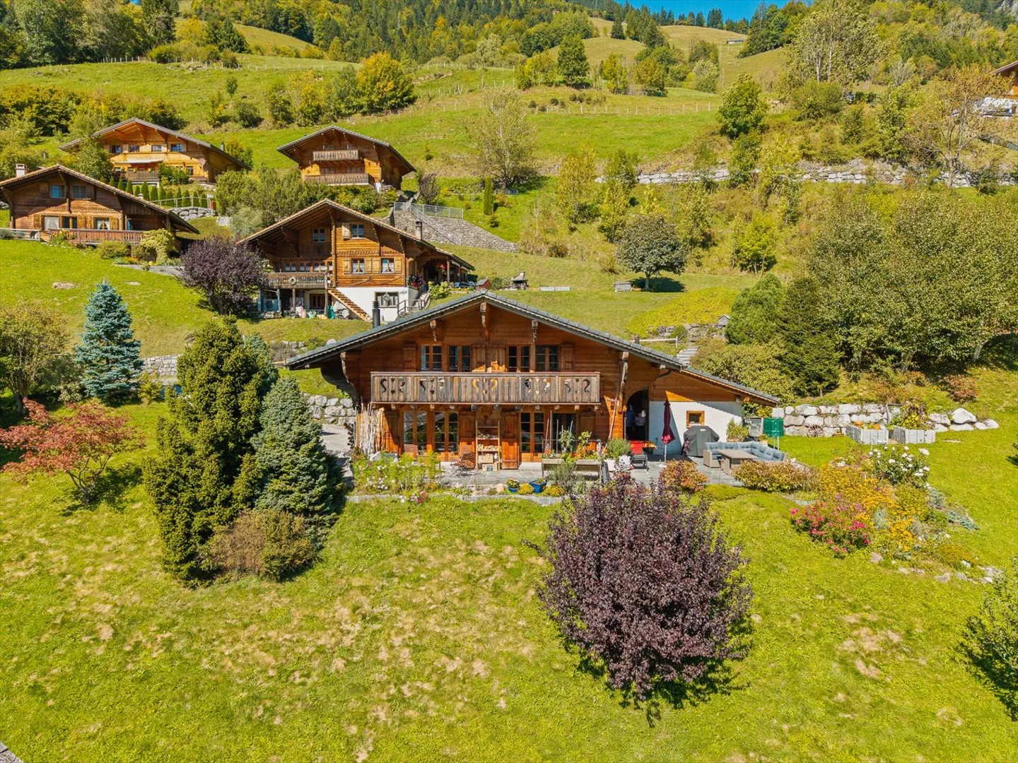 Chalet tradizionale con vista mozzafiato a Rossinière - Foto 2 di 12