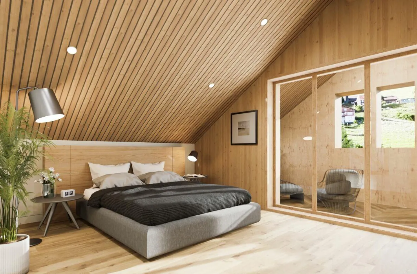 HAUFEN 145 - 5.5-Room Maisonette Apartment with Stunning Lake View - Photo 5 of 10