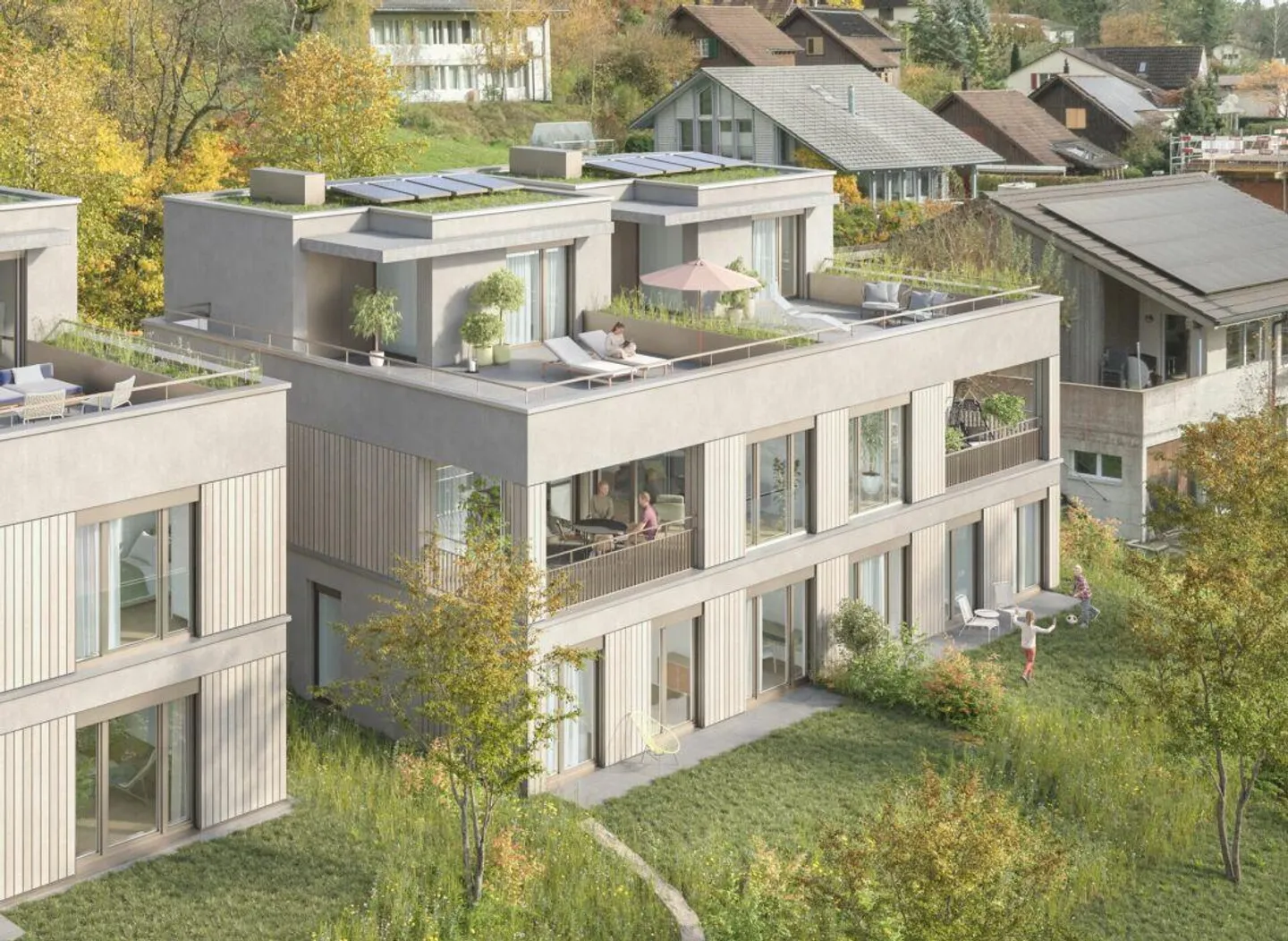 DOUBLE FAMILY HOUSE - UNTERDORF MÖNTHAL - Contemporary Architecture... - Photo 1 of 6