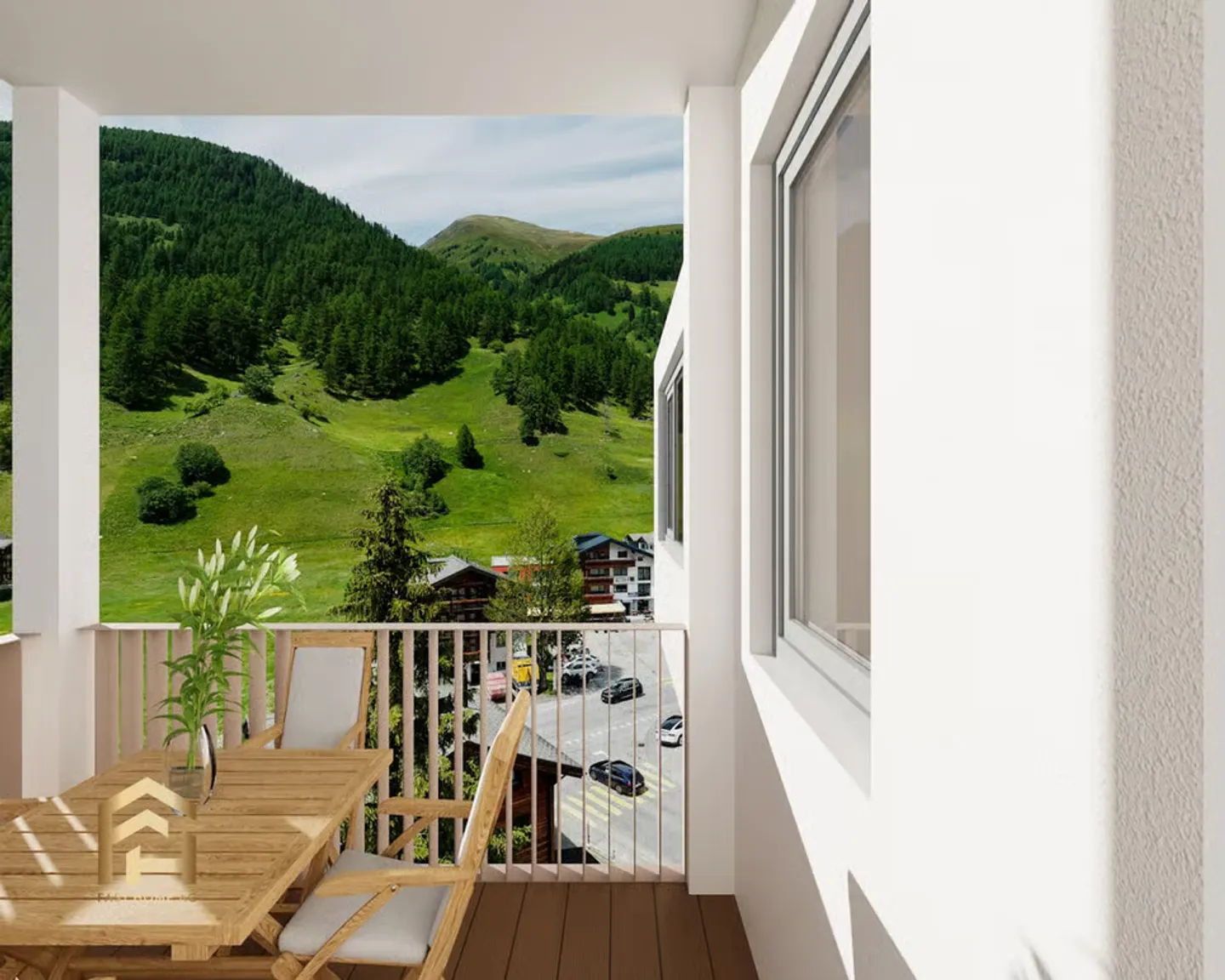 2.5-room apartment with east orientation in sunny Ulrichen - Photo 6 of 13