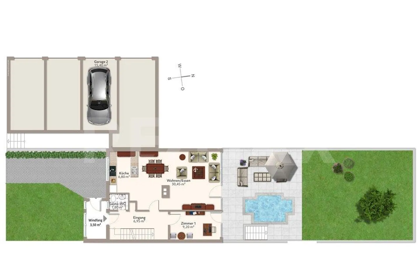 5½ Zimmer Mittelhaus mit Potential – Ihr neues Zuhause erwartet Sie - Foto 11 von 13