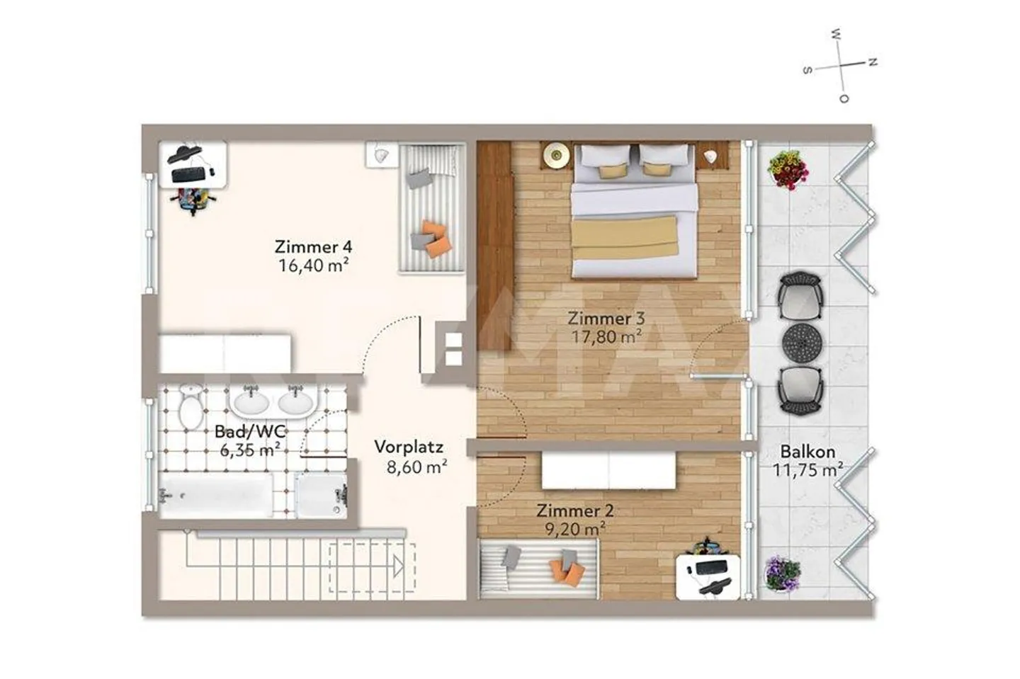 5½ Zimmer Mittelhaus mit Potential – Ihr neues Zuhause erwartet Sie - Foto 12 von 13