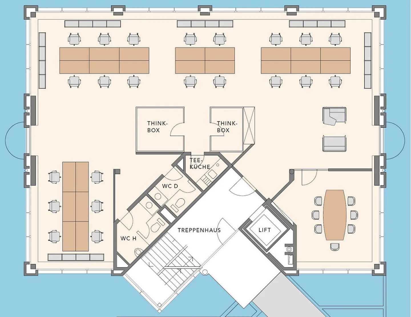 Espaces de pratique modernes avec jardin - 210 m² - Photo 13 sur 13