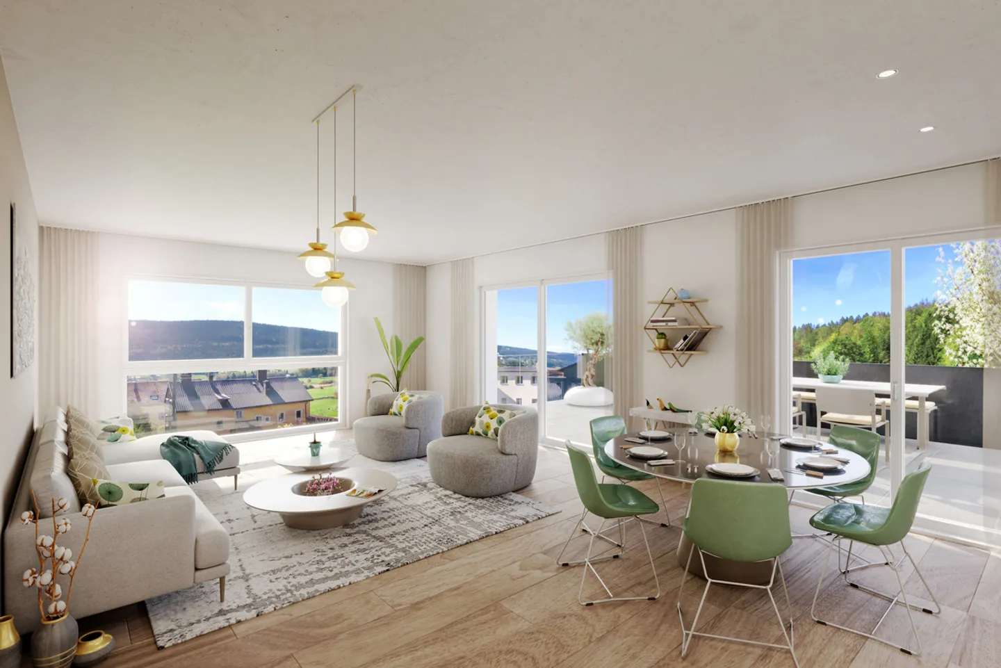 Appartement 3.5 pièces - Photo 4 sur 11