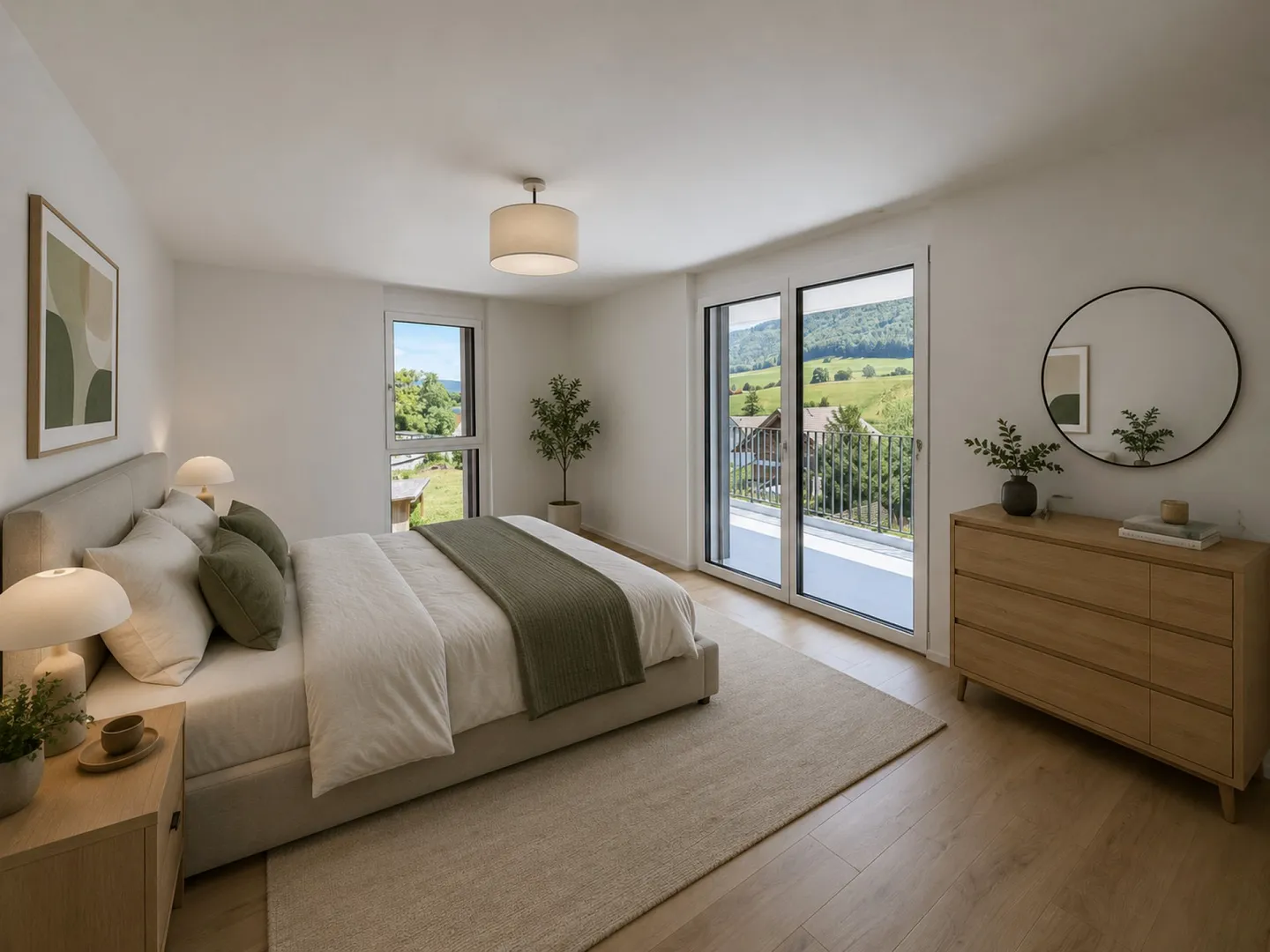 Villeret, bellissimo appartamento di 3,5 stanze al 2° piano con terrazza e ascensore - Foto 10 di 13