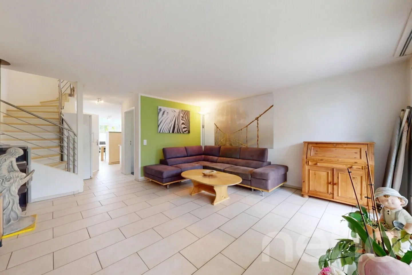 Maison de fin de rangée familiale avec grand jardin - Photo 4 sur 12