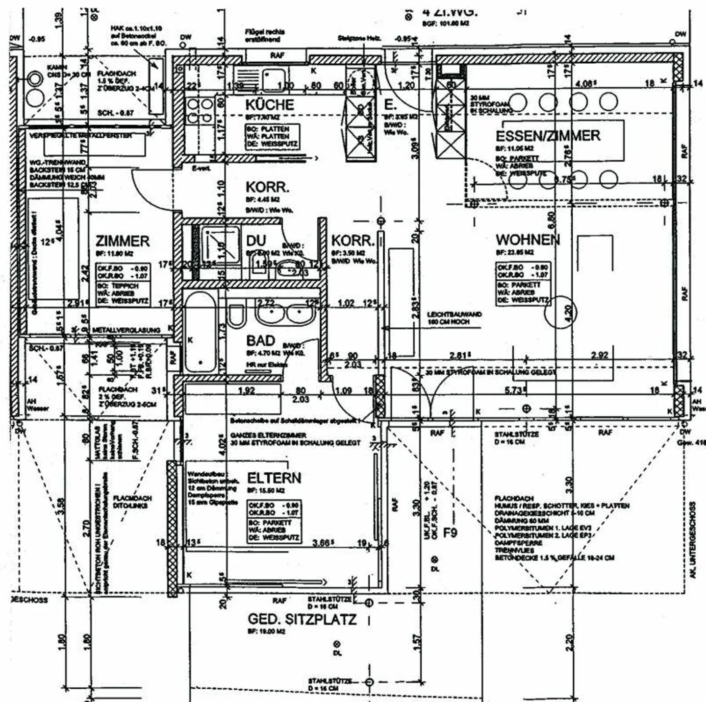 4.5-Zimmergartenwohnung - Foto 2 von 2