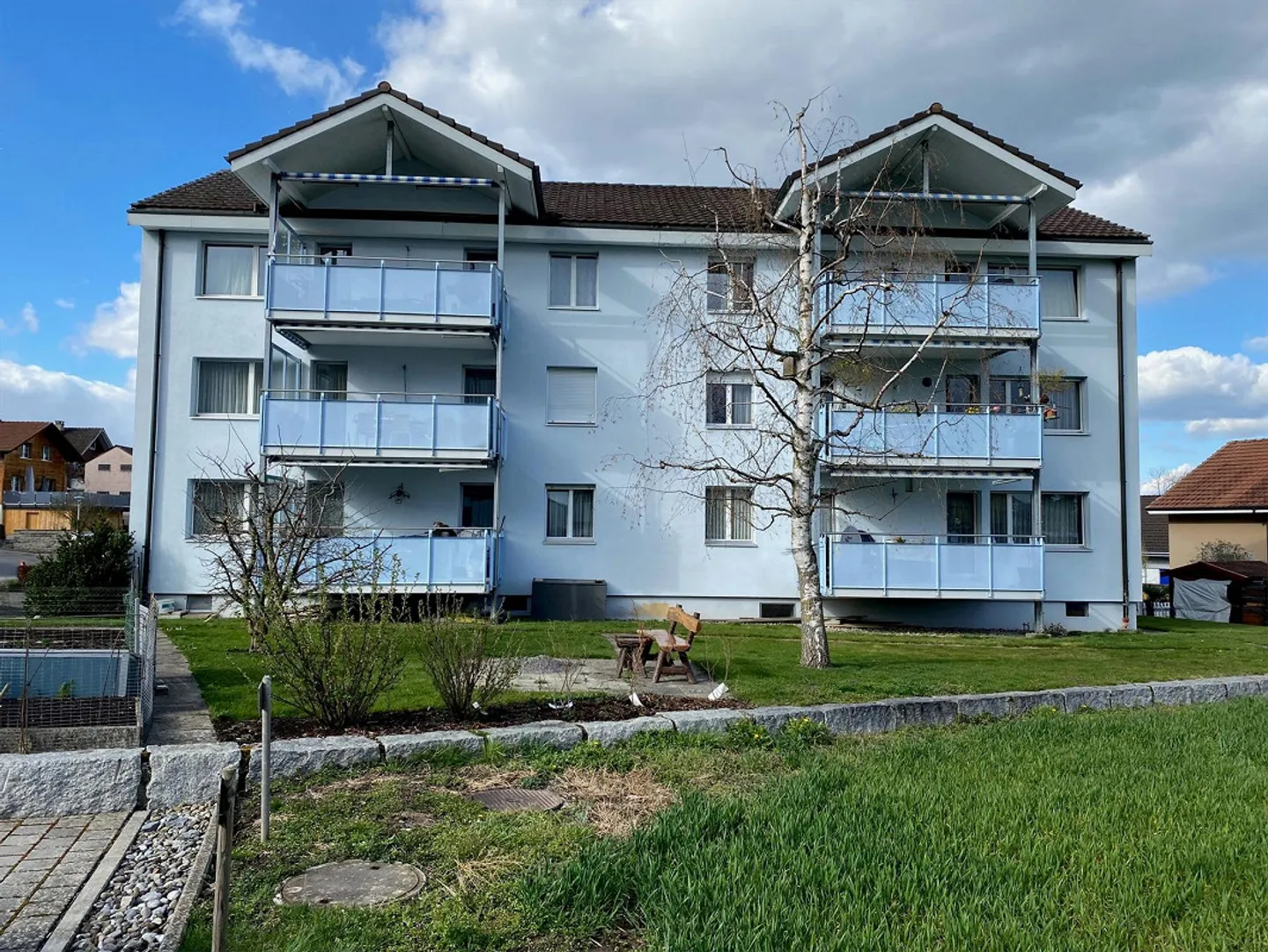 Appartement lumineux de 4 pièces dans un endroit calme - Photo 1 sur 1