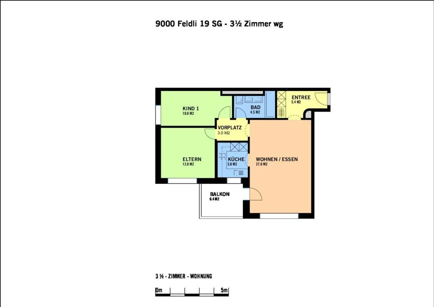 3 1/2 Room Apartment, Near the Federal Administrative Court - Photo 9 of 9