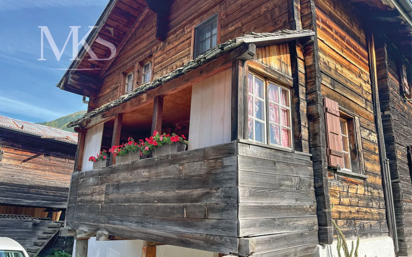 Maison individuelle pittoresque située dans le village de montagne de Reckingen - Photo 12 sur 16