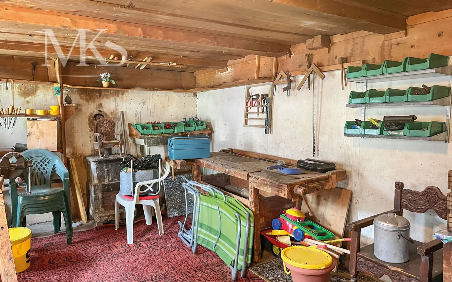 Maison individuelle pittoresque située dans le village de montagne de Reckingen - Photo 9 sur 16